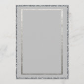 スクリプエレガントトモダンシンプル結婚の招待 招待状 (裏面)