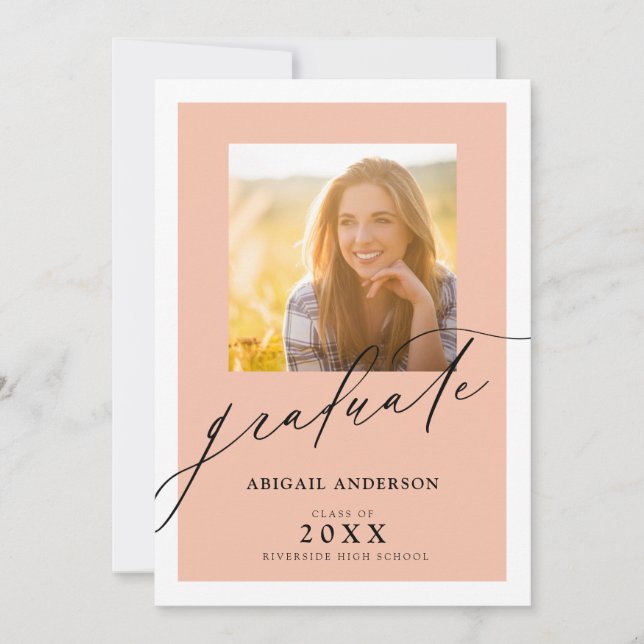 スクリプエレガントトモダン2写真の卒業 (正面)