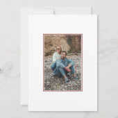 スクリプエレガントトモダン・テラコッタアートデザイン写真 セーブザデート (裏面)