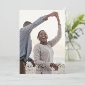 スクリプエレガントト光源写真テンプレート日付の保存 セーブザデート (スタンド正面)