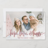 スクリプエレガントト全写真ホープ愛ハグレッド シーズンカード (正面)