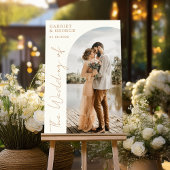 スクリプエレガントト写真の歓迎結婚のサイン アクリルサイン