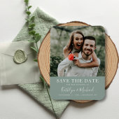 スクリプエレガントト写真モダンミニマル結婚リスト マグネット