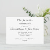 スクリプエレガントト写真リハーサルディナー招待状 招待状 (スタンド正面)