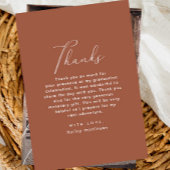 スクリプエレガントト写真卒業ありがとうオレンジ 招待状