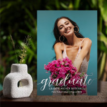 スクリプエレガントト写真卒業シルバー