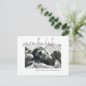 スクリプエレガントト写真⎢日付ポストカードの保存 ポストカード (スタンド正面)