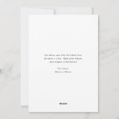 スクリプエレガントト写真Feliz Navidad Red シーズンカード (裏面)