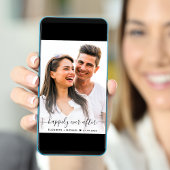 スクリプエレガントト写真QRコードクリーム結婚ズ 招待状