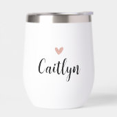 スクリプエレガントト名とバラ金ゴールドハート (左面)