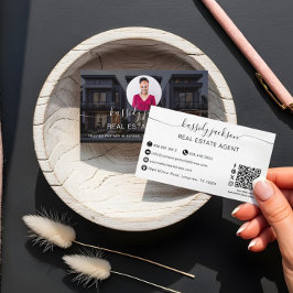 スクリプエレガントト名サークル事業写真QRコード 名刺