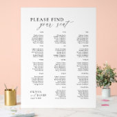 スクリプエレガントト席のアクリル結婚サインを見つける アクリルサイン (ウェディング)