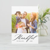 スクリプエレガントト感謝フォトコラージュ感謝の気持ち シーズンカード (スタンド正面)