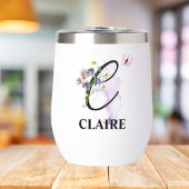 スクリプエレガントト文字Cモノグラムパーソナライズされた名