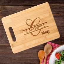 スクリプエレガントト文字Cモノグラムファミリ名