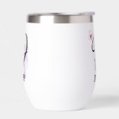 スクリプエレガントト文字Dモノグラムパーソナライズされた名 (左面)