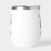 スクリプエレガントト文字Qモノグラムパーソナライズされた名 (左面)