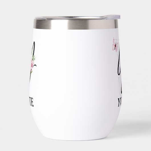 スクリプエレガントト文字Yモノグラムパーソナライズされた名 (左面)