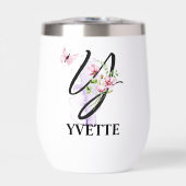 スクリプエレガントト文字Yモノグラムパーソナライズされた名 (正面)