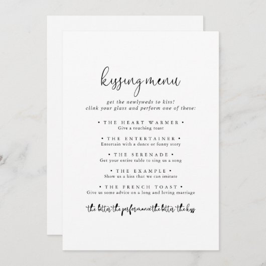 スクリプエレガントト結婚のメキスをするニュー・ゲーム・カード (正面/裏面)