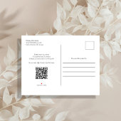 スクリプエレガントト結婚式の日付の保存カスタム 案内ポストカード