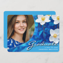 スクリプエレガントト花青 |写真モダングラード