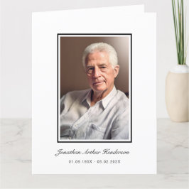 スクリプエレガントト葬儀の写真 サンキューカード