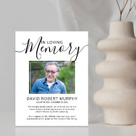 スクリプエレガントト葬儀 サンキューカード