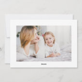 スクリプエレガントト赤と白JOYクリスマス3の写真 シーズンカード (裏面)