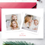 スクリプエレガントト赤と白JOYクリスマス3の写真 シーズンカード<br><div class="desc">***このデザインはマッチの一部*** _______________________このデザインテンプレートは完全に編集可能クリック/カスタマイズ可能で顧客が行う – への移動を追加、削除、またはmakeデザインへの変更を望むもし。 _______________________ *デザインのデザインやニーズを満たすやオプションを満たす必要があります。</div>