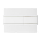 スクリプエレガントト金ゴールドとホワイト結婚式招待状 招待状ベリーバンド (裏面例)