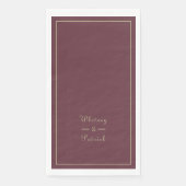 スクリプエレガントト金ゴールドバー結婚グンディのミニマリスト (正面)