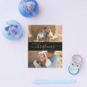 スクリプエレガントト2フォトコラージクリスマスフライヤー チラシ (シングル)