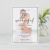 スクリプエレガントト2写真結婚の 招待状 (スタンド正面)