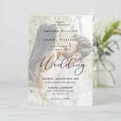 スクリプエレガントト2写真結婚の 招待状 (スタンド正面)