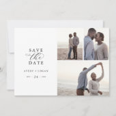 スクリプエレガントト3フォトコラージュ日付の保存 セーブザデート (正面)