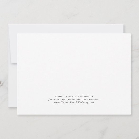 スクリプエレガントト3フォトコラージュ日付の保存 セーブザデート (裏面)