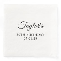 スクリプエレガントト50誕生日