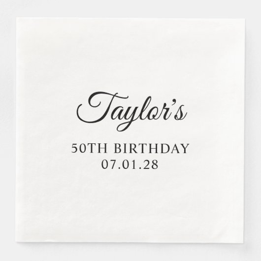 スクリプエレガントト50誕生日 (正面)