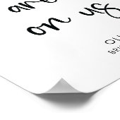 スクリプエレガントト |パーティーバー標識 ポスター (角)