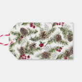 スクリプエレガントト・メリー・クリスマス植物誌 ギフトタグ (裏面横)