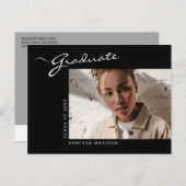 スクリプエレガントト |写真のグラード発表 ポストカード (正面/裏面)