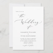 スクリプエレガントト 招待状 (正面)