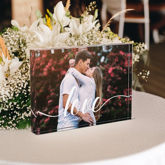 スクリプエレガントト「Love」オーバーレイフォト フォトブロック