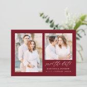 スクリプエレガントトBurgundy 2の写真 セーブザデート (スタンド正面)