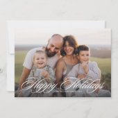 スクリプエレガントトHappy Holidays写真2 シーズンカード (正面)