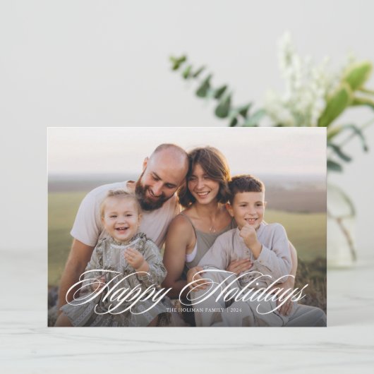 スクリプエレガントトHappy Holidays写真2 シーズンカード (スタンド正面)