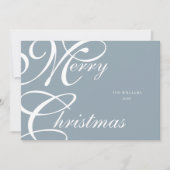 スクリプエレガントトMerry Christmas Non Photo シーズンカード (正面)