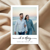 スクリプエレガントトOh So Merry Christmasビーチ写真 シーズンカード