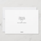 スクリプエレガントトRed Be Photoメリー Christmas シーズンカード (裏面)